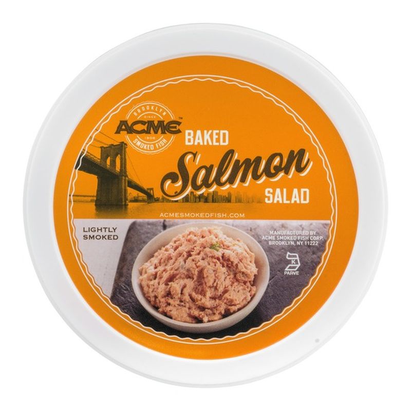 Acme Smoked Fish Baked Salmon Salad Lightly Smoked 7 Oz Instacart