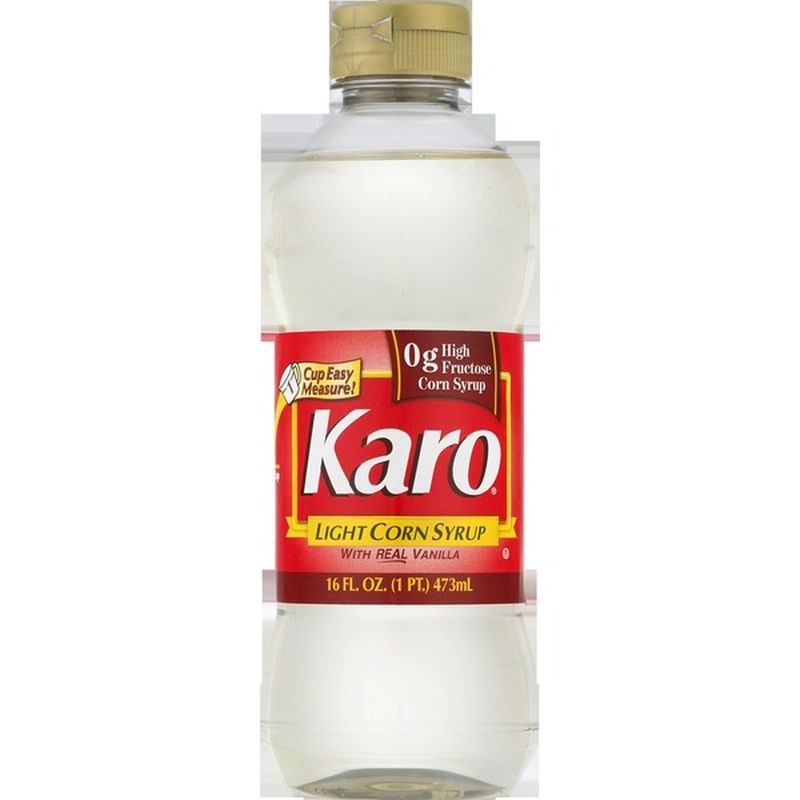 Karo Light Corn Syrup with Real Vanilla (16 oz) - Instacart