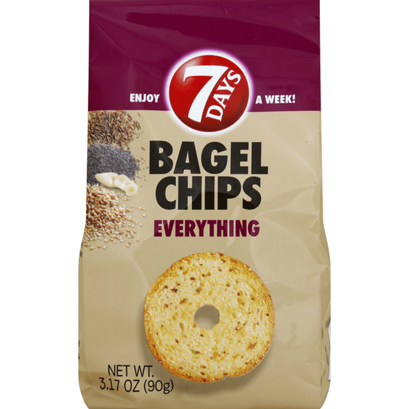 7 Days Bagel Chips, Everything (3.17 oz) Instacart