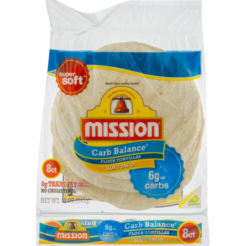Mission Carb Balance Soft Taco Flour Tortillas (12 oz) from Hen House