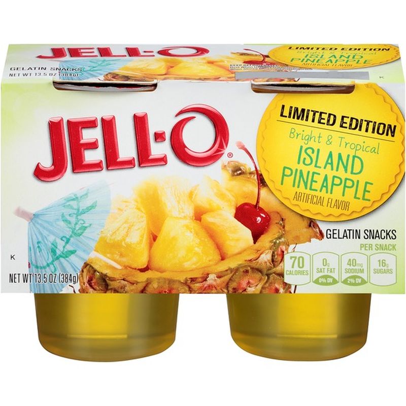 snack pack jello sugar
