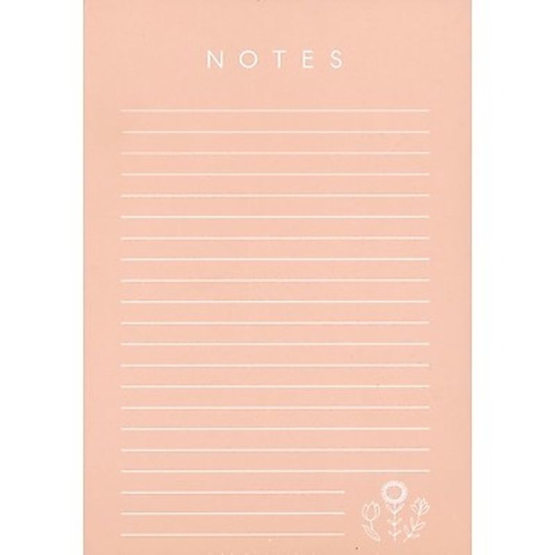 Emma Verde (57003) Pink 5-3/4" x 8-1/4" 100 Sheets Memo Pad