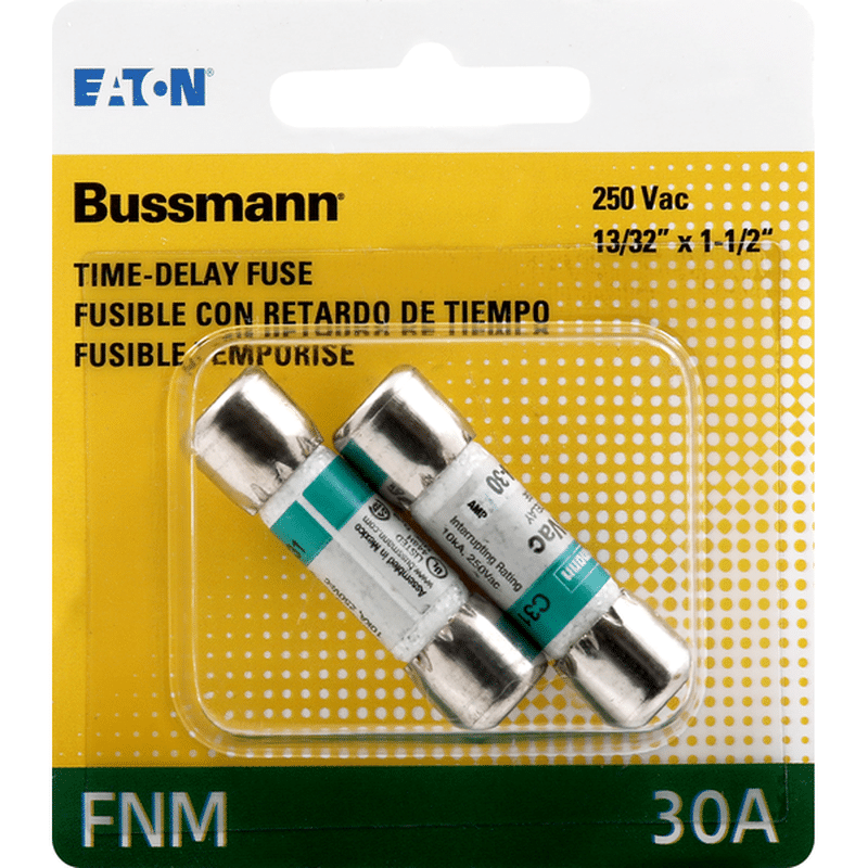 Bussmann Fuse, TimeDelay, FNM, 30A (1 each) Instacart