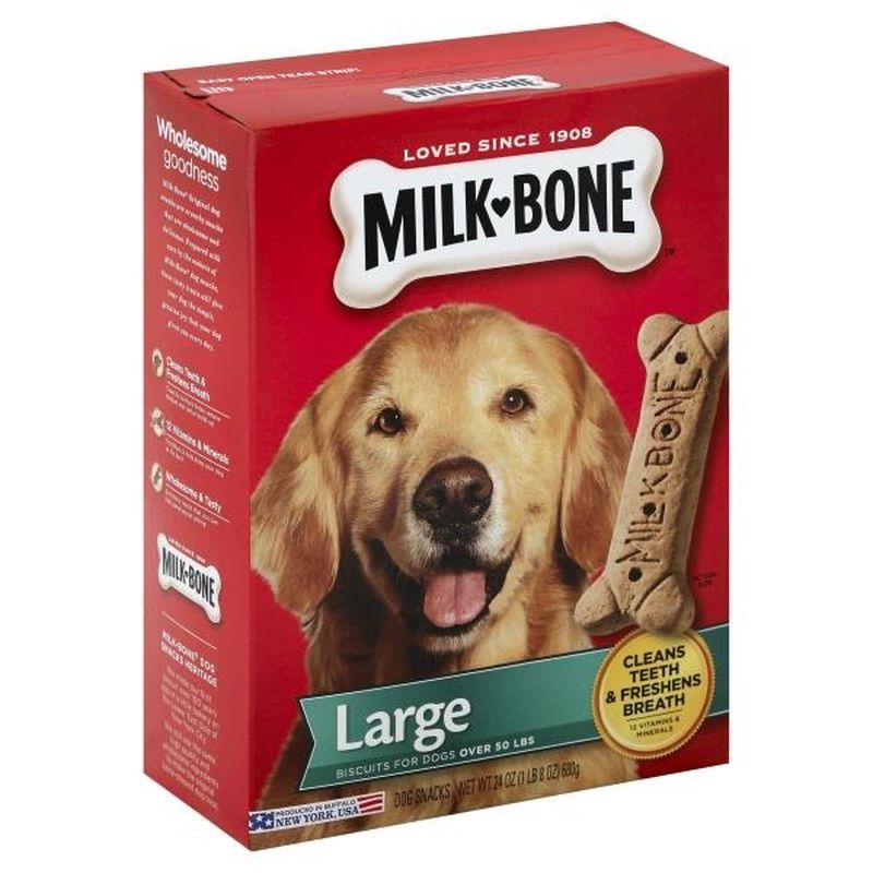 MilkBone Large Biscuits for Dogs over (24 oz) from Publix Instacart