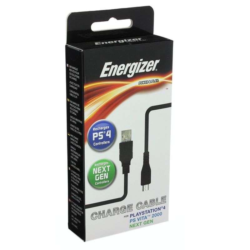 Energizer Charging Cable for Playstation 4