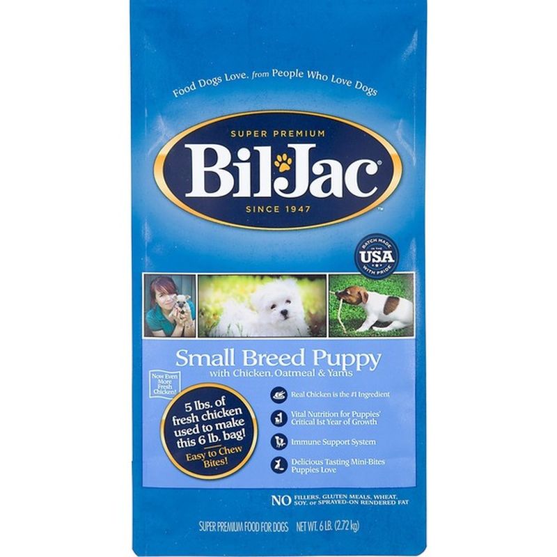 bil jac small breed puppy food