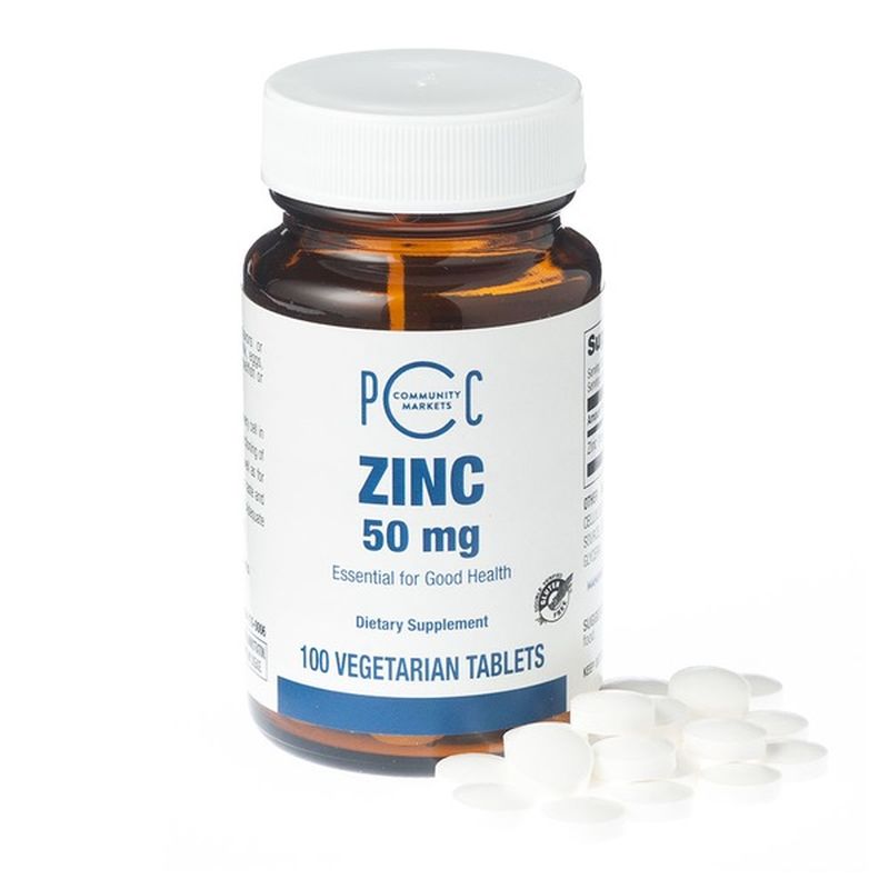 Zinc Dietary Supplement, 50 Mg (100 ct) Instacart