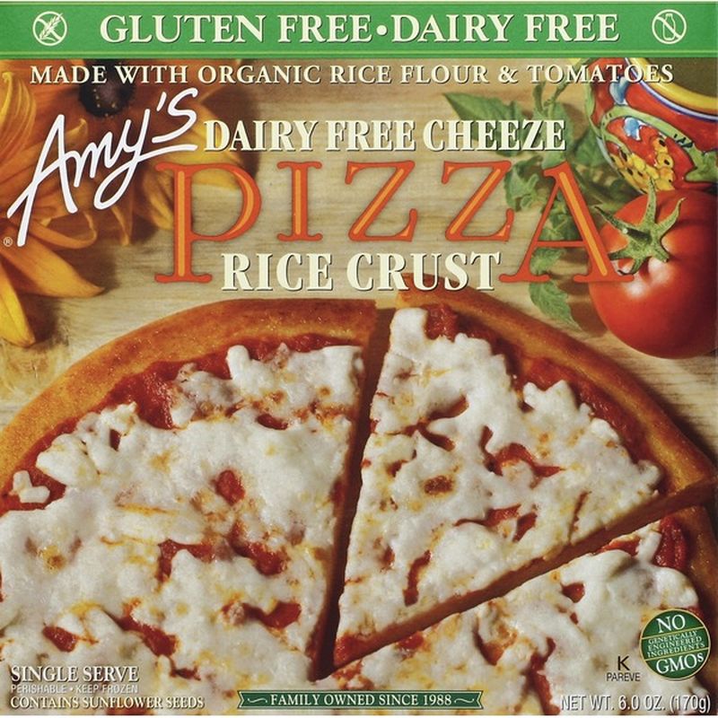 Amy's Pizza, Rice Crust, Dairy Free Cheeze (6 oz) Instacart