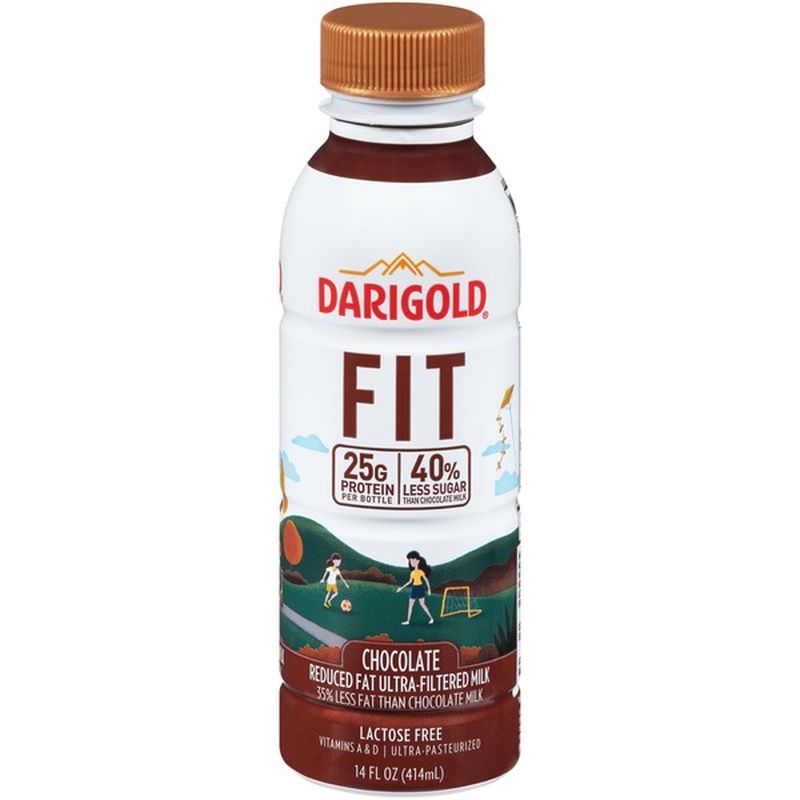 Darigold Fit Chocolate Reduced Fat Ultra Filtered Milk (14 fl oz ...