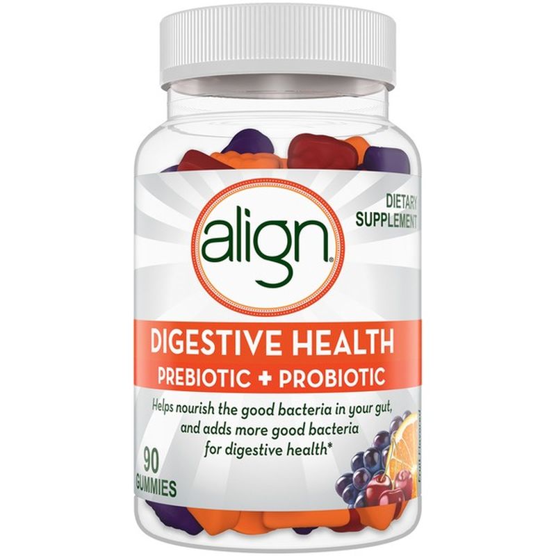 Align Digestive Health Probiotic Gummies, Fruit Flavored (90 ct ...