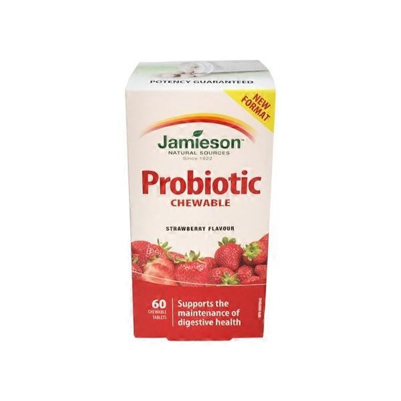 Jamieson Probiotic Chew 2 Billion (60 ct) - Instacart