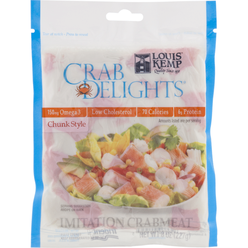 Louis Kemp Crab Delights Chunk Style (8 oz) - Instacart