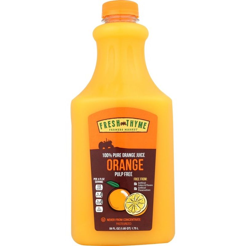 Fresh Thyme NFC Orange Juice