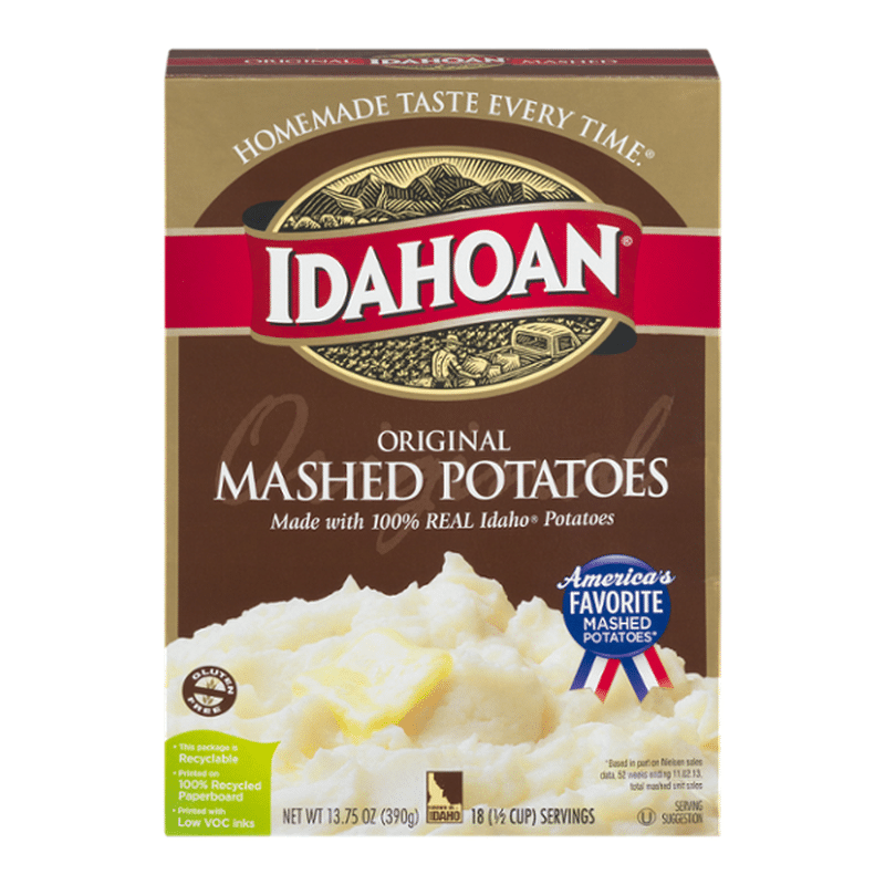 Idahoan Foods, LLC Original Mashed Potatoes (13.75 oz) from Giant Food ...