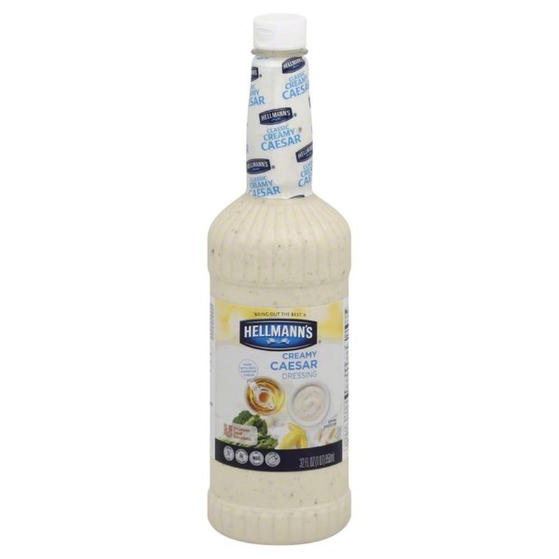 Hellmann's Dressing Creamy Caesar (32 oz) Instacart
