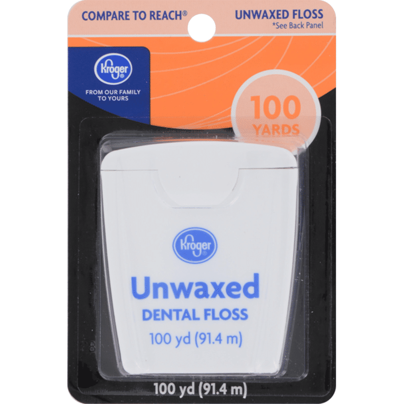 Kroger Unwaxed Dental Floss