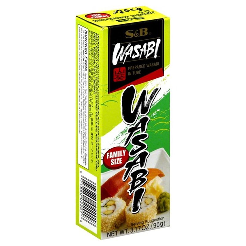 S&B Wasabi, Prepared, In Tube (3.17 Oz) From Safeway - Instacart