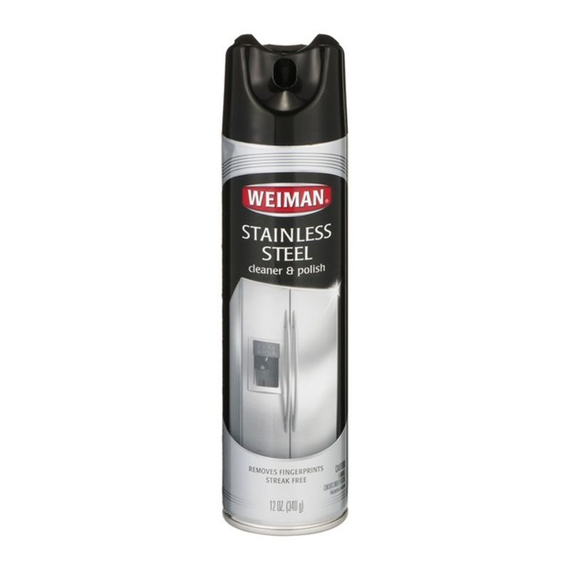 Weiman Cleaner & Polish, Stainless Steel (12 fl oz) Instacart