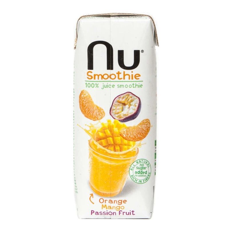 Nu Orange Mango Passion Fruit Smoothie