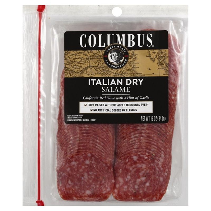 Columbus Italian Dry Salami (12 oz) from AJ's Fine Foods Instacart