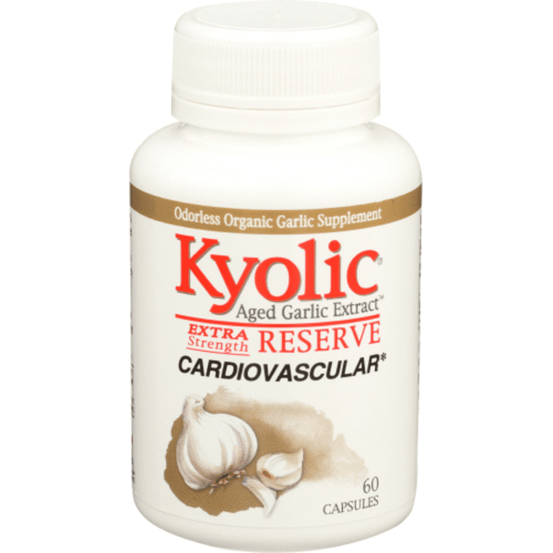 Kyolic Odorless Organic Garlic Supplement (60 ct) Instacart