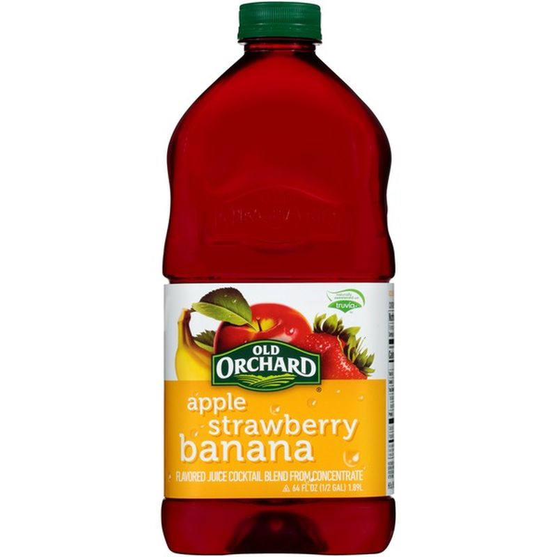 Old Orchard Apple Strawberry Banana Juice Cocktail (64 fl oz) Instacart