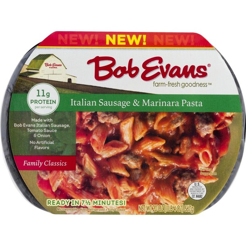 Bob Evans Farms Italian Sausage & Marinara Pasta, Family Classics (20