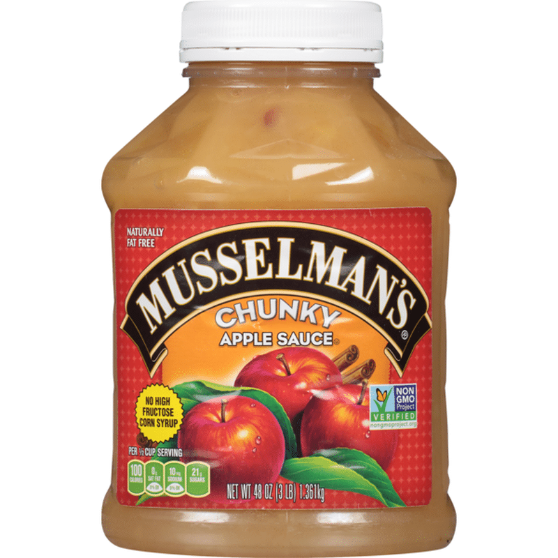 Musselman's Chunky Apple Sauce 48 oz. Jar (3 lb) Instacart