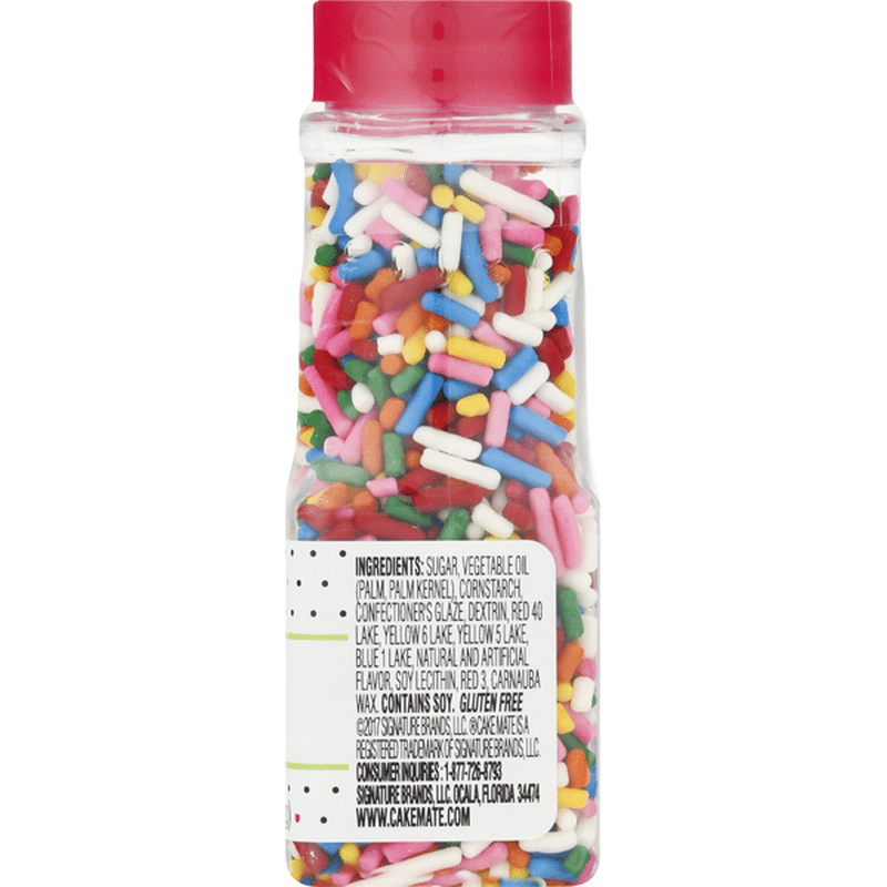 Cake Mate Sprinkles, Rainbow (1.75 oz) Instacart