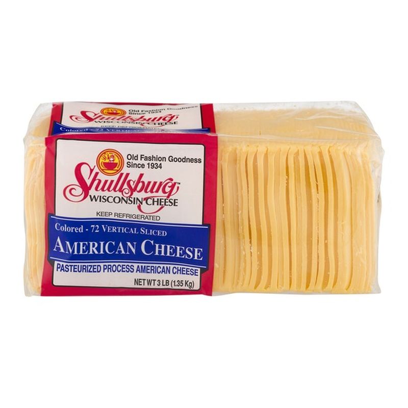 Shullsburg Creamery American Cheese (3 Lb) Delivery Or Pickup Near Me ...