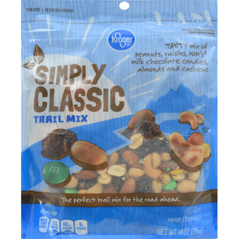 Kroger Simply Classic Trail Mix (14 oz) from Kroger Instacart