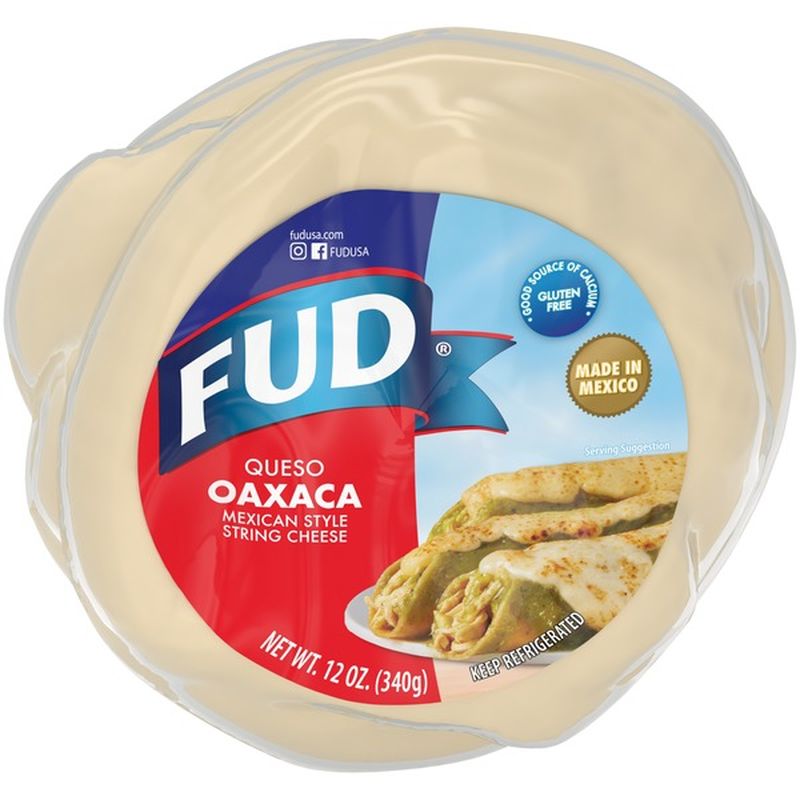 Fud Queso Oaxaca Mexican Style String Cheese