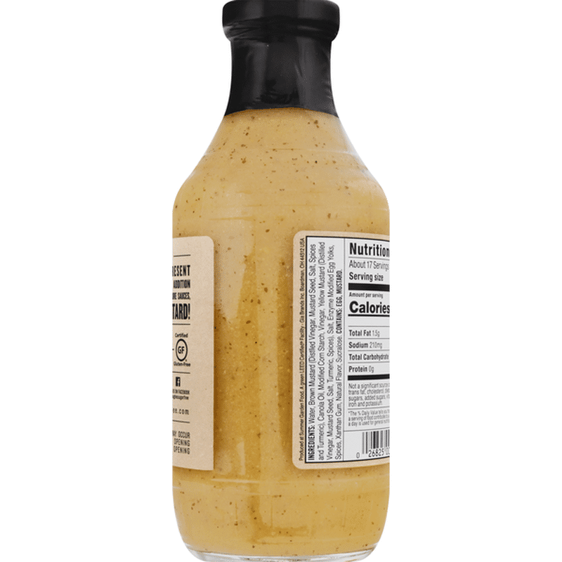 G Hughes Dipping Sauce, Sugar Free, Honey Mustard Flavored (18 oz) from