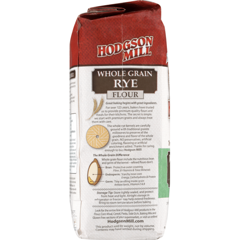 Hodgson Mill Whole Grain Rye Flour (2 Lb) From King Soopers - Instacart