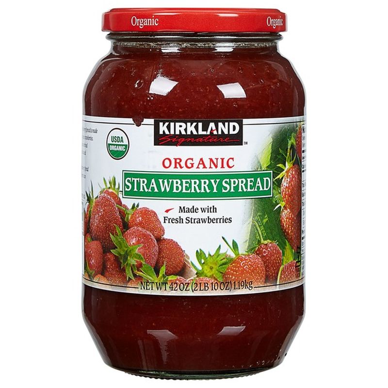 Kirkland Signature Organic Strawberry Spread, 42 oz (42 oz) from Costco