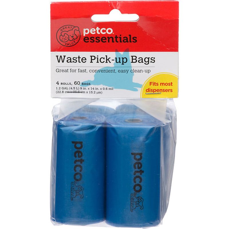 Pess Blue Waste Pick-Up Bags Roll
