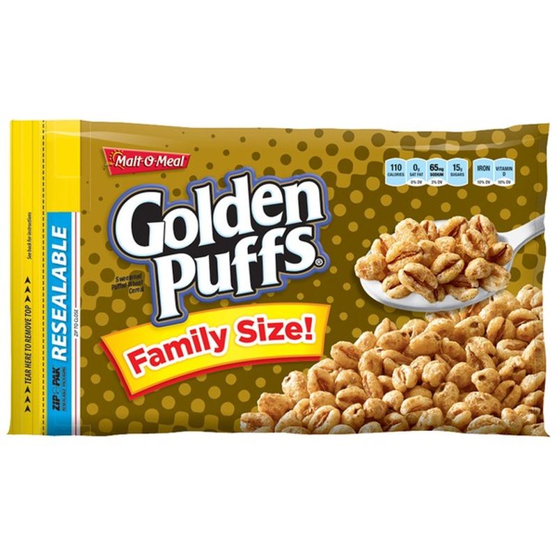 Malt-O-Meal Golden Puffs Cereal (25.5 oz) - Instacart