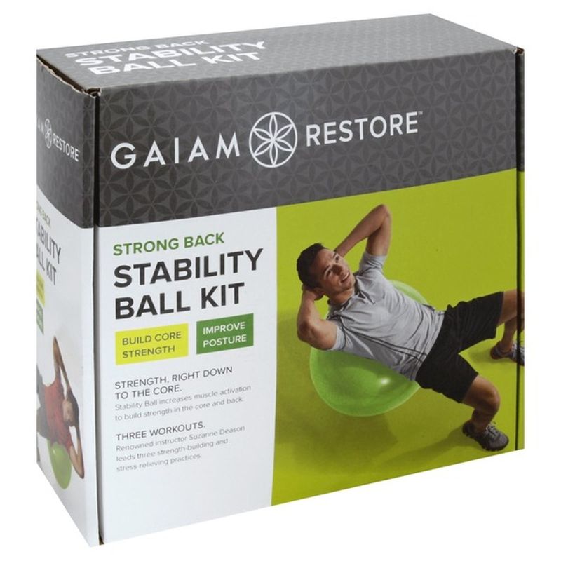 gaiam pilates ball