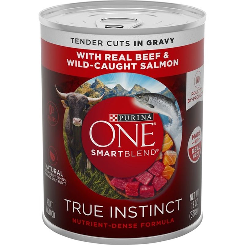 Purina ONE Natural Gravy Wet Dog Food, SmartBlend True Instinct Tender