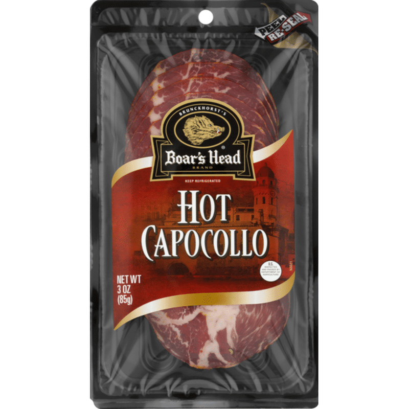 Boar's Head Hot Capocollo (3 oz) from Bashas' Instacart