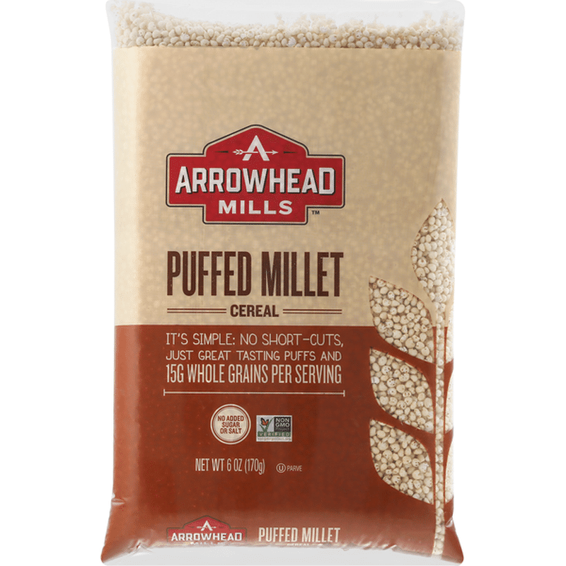 Arrowhead Mills Cereal, Puffed Millet (6 oz) Instacart