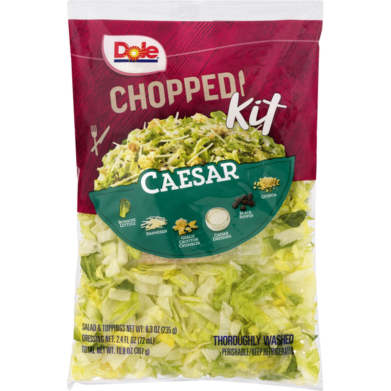 Dole Salad Kit Chopped Caesar 108 Oz Bag From Kroger Instacart 1690