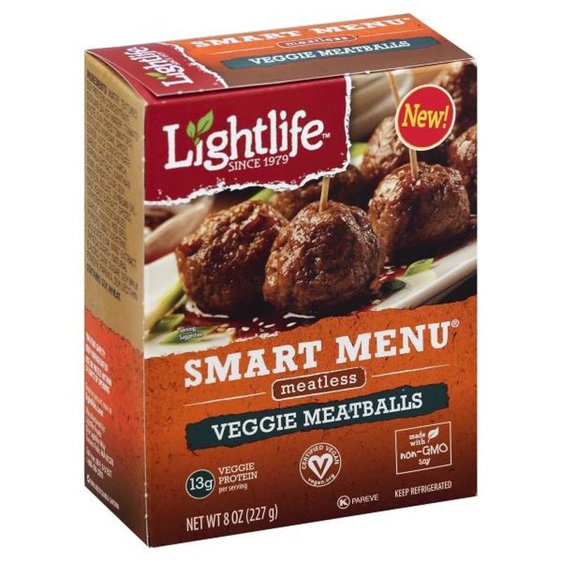 Lightlife Meatballs, PlantBased (8 oz) from Publix Instacart
