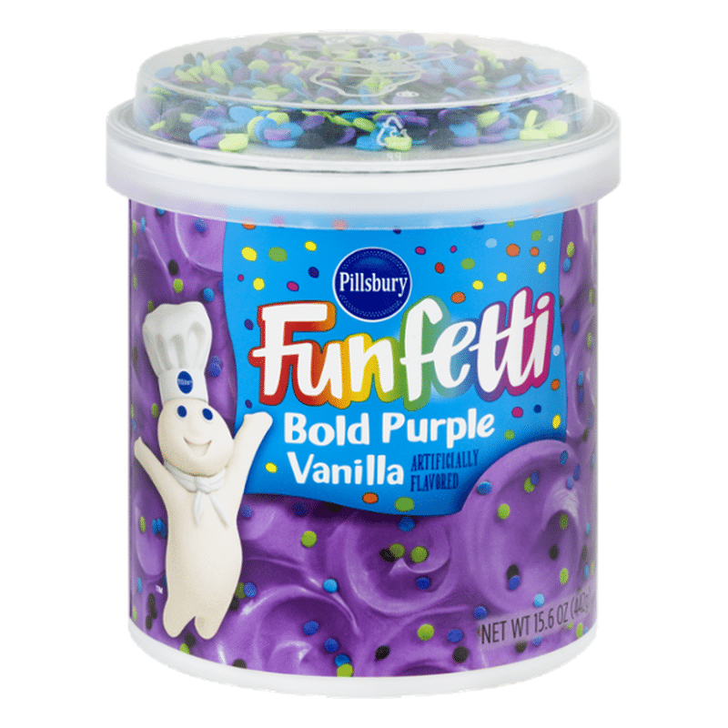 Pillsbury Frosting, Bold Purple Vanilla (15.6 oz) from Giant Food