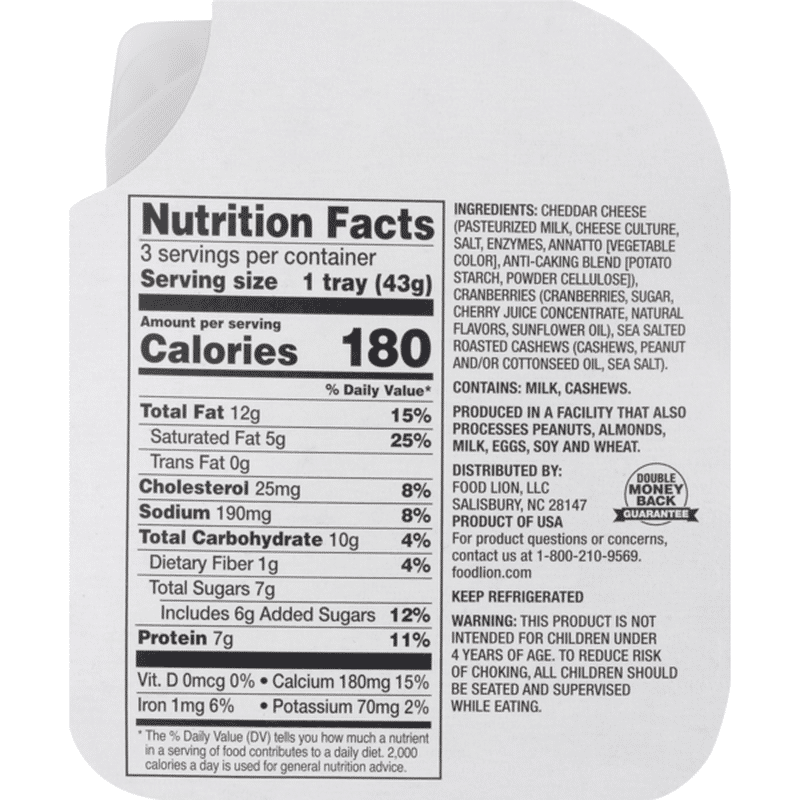 Food Lion Snack Kit, Quick Breaks (1.5 oz) Instacart