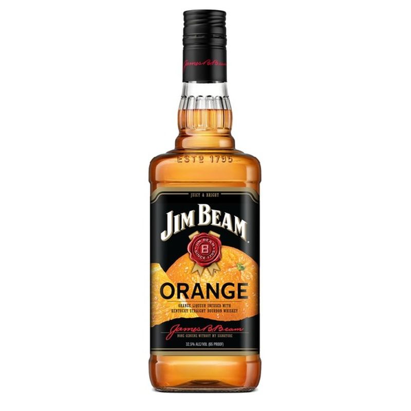 Jim Beam Bourbon Whiskey Kentucky Straight Orange 750 Ml Instacart 1126