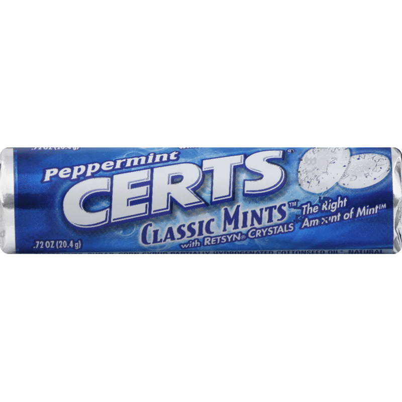 Certs Mints with Retsyn Crystals Peppermint (0 72 oz) Delivery or