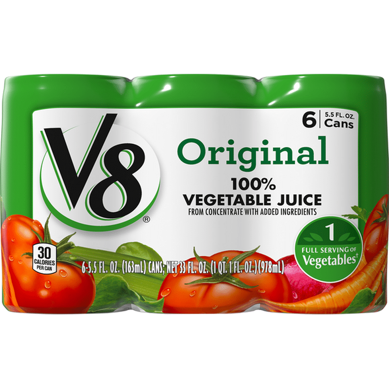 V8® Original 100 Vegetable Juice (5.5 fl oz) from Mollie Stone's Markets Instacart