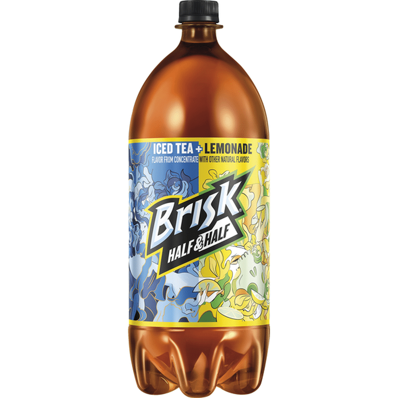 Brisk Iced Tea + Lemonade, Half & Half (12 fl oz) - Instacart