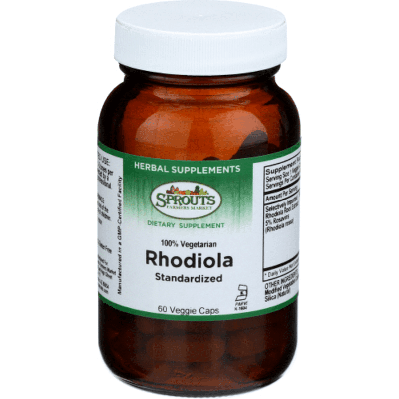 Sprouts Rhodiola Powder Capsule (60 ct) Instacart